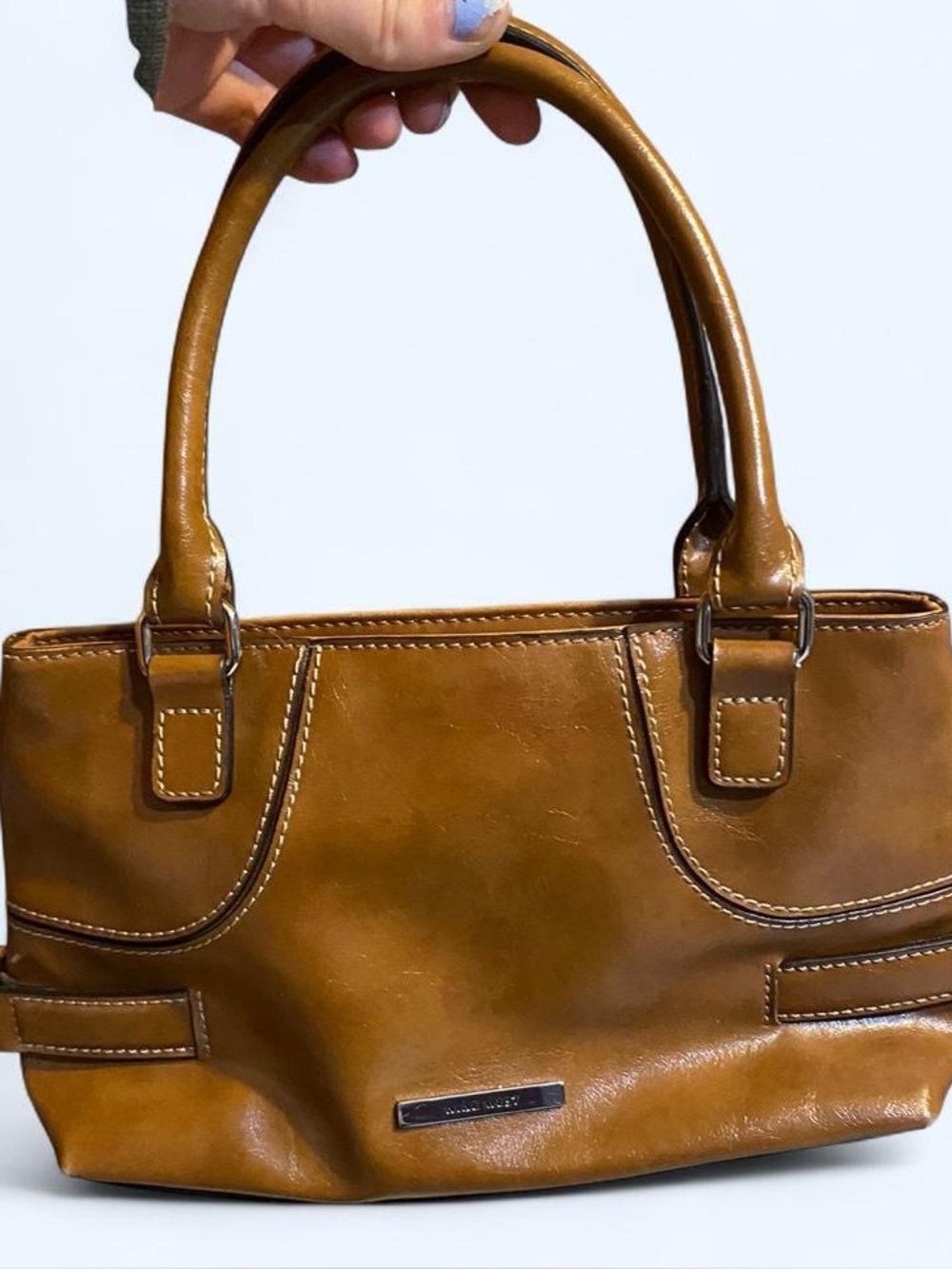 Nine West mini brown handbag